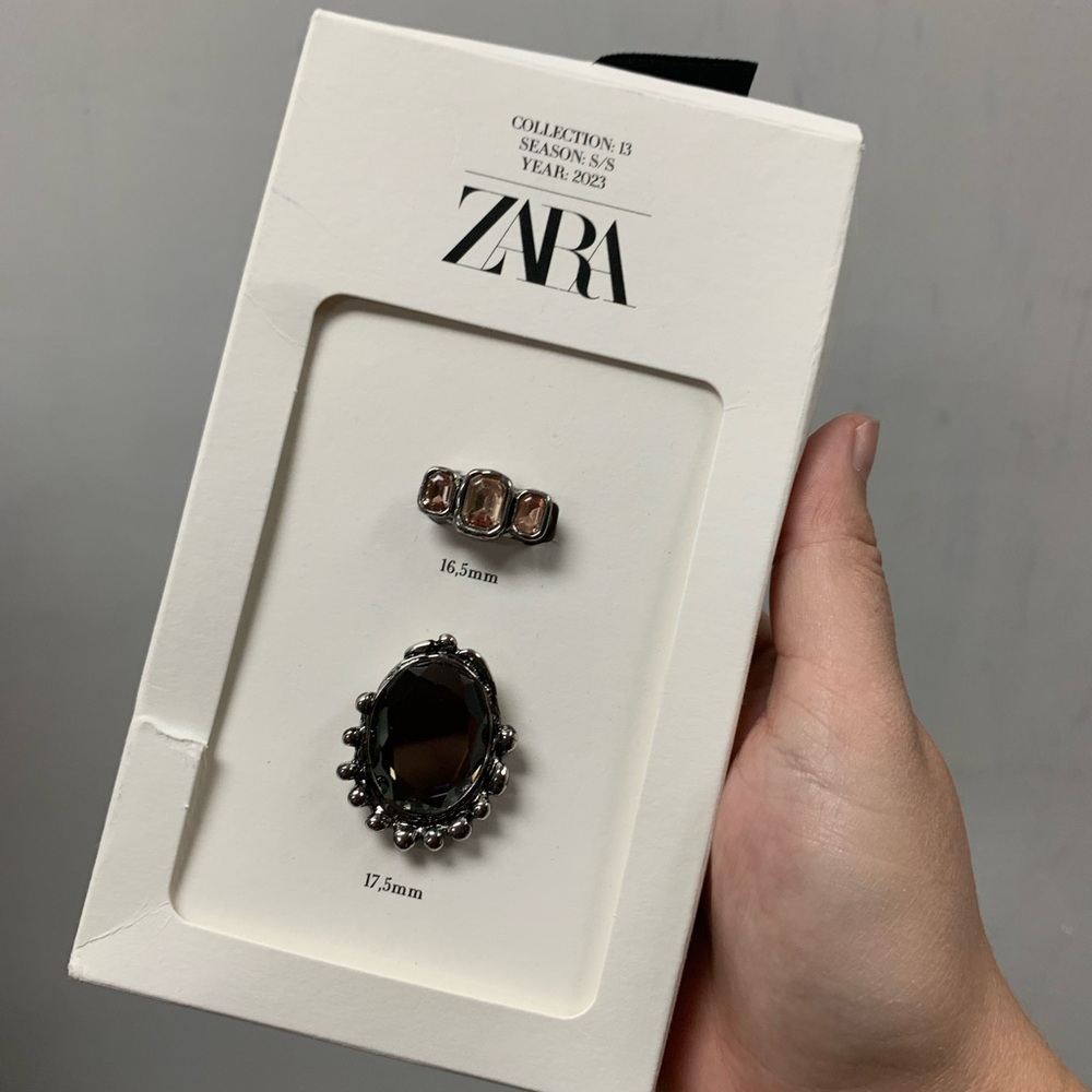 Zara Collection New Women's Ring Set ref 1856/900 boho fairy grunge